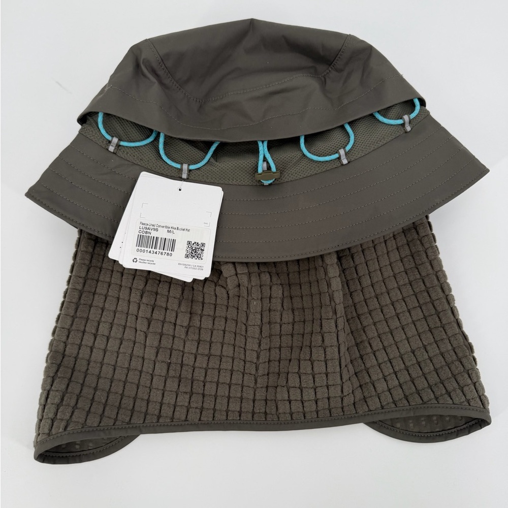 Lululemon Athletica Convertible Gray Bucket Hat